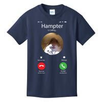 Dank Meme Hamster Staring Front Camera Hampter Calling Kids T-Shirt