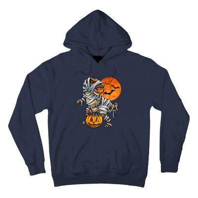 Dinosaur Mummy Halloween Kids Boy Girl Tall Hoodie