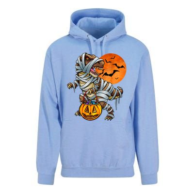 Dinosaur Mummy Halloween Kids Boy Girl Unisex Surf Hoodie