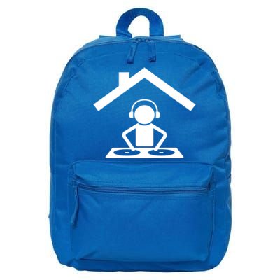 Dance Music House Dj Turntable Beatmaker Music Producer Cool Gift 16 in Basic Backpack