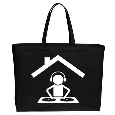 Dance Music House Dj Turntable Beatmaker Music Producer Cool Gift Cotton Canvas Jumbo Tote