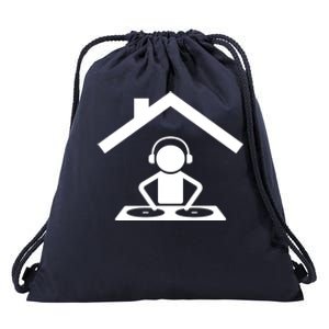 Dance Music House Dj Turntable Beatmaker Music Producer Cool Gift Drawstring Bag