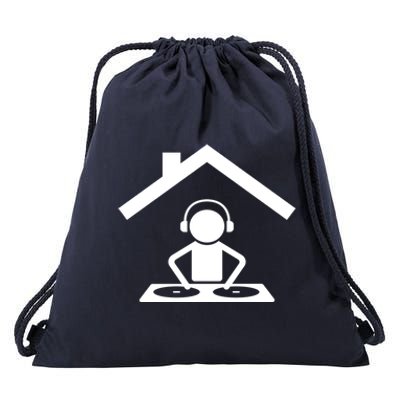 Dance Music House Dj Turntable Beatmaker Music Producer Cool Gift Drawstring Bag