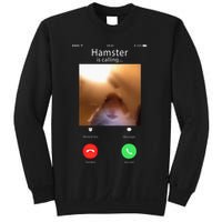 Dank Meme Hamster Staring Front Camera Hamster Calling Gift Sweatshirt
