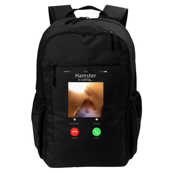 Dank Meme Hamster Staring Front Camera Hamster Calling Gift Backpack