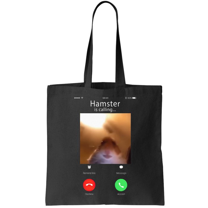 Dank Meme Hamster Staring Front Camera Hamster Calling Gift Bag