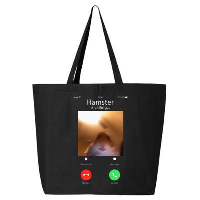Dank Meme Hamster Staring Front Camera Hamster Calling Gift 25L Jumbo Tote