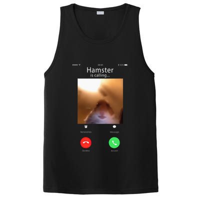 Dank Meme Hamster Staring Front Camera Hamster Calling Gift PosiCharge Competitor Tank