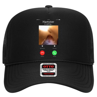 Dank Meme Hamster Staring Front Camera Hamster Calling Gift Trucker Hat