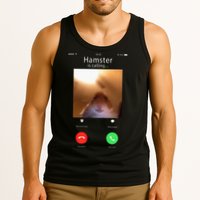 Dank Meme Hamster Staring Front Camera Hamster Calling Gift Tank Top