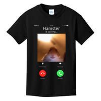 Dank Meme Hamster Staring Front Camera Hamster Calling Gift Kids T-Shirt