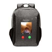 Dank Meme Hamster Staring Front Camera Hamster Calling Gift Vector Backpack