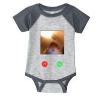Dank Meme Hamster Staring Front Camera Hamster Calling Gift Infant Baby Jersey Bodysuit