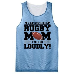 Don't Mess Ith This Rugby Mom Rugby Rugby Mom Gift Mesh Reversible Basketball Jersey Tank