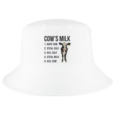 Dairy Milk Industry For Vegan Activist Cool Comfort Performance Bucket Hat