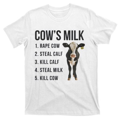 Dairy Milk Industry For Vegan Activist T-Shirt