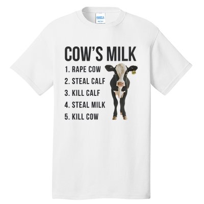 Dairy Milk Industry For Vegan Activist Tall T-Shirt