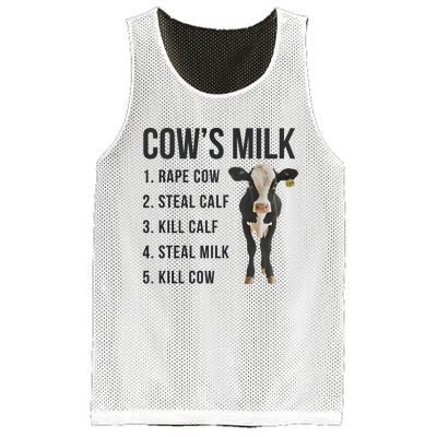 Dairy Milk Industry For Vegan Activist Mesh Reversible Basketball Jersey Tank