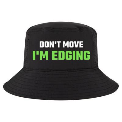 DonT Move IM Edging Sarcastic Saying Cool Comfort Performance Bucket Hat