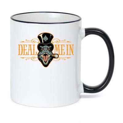 Deal Me In 11oz Black Color Changing Mug