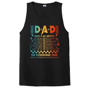 Dad Makes It All Happen Fatherhood PosiCharge Competitor Tank