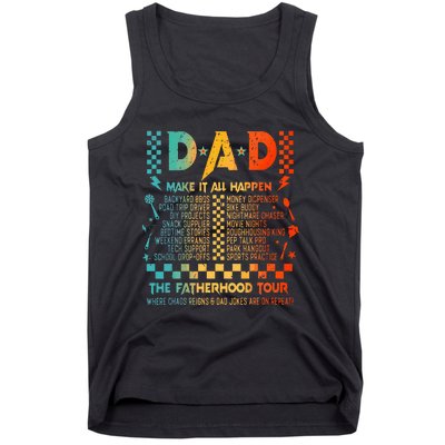 Dad Makes It All Happen Fatherhood Tank Top