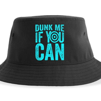 Dunk Me If You Can Funny Dunk Tank Sustainable Bucket Hat