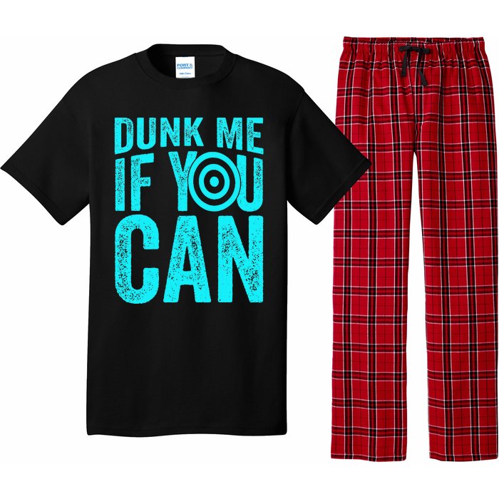 Dunk Me If You Can Funny Dunk Tank Pajama Set