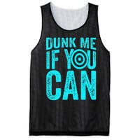 Dunk Me If You Can Funny Dunk Tank Mesh Reversible Basketball Jersey Tank