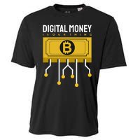 Digital Money Is Our Thing Cooling Performance Crew T-Shirt