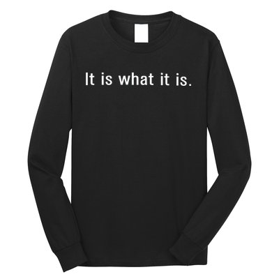 Daryl Morey It Is What It Is Long Sleeve Shirt