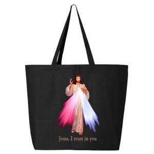 Divine Mercy Jesus I Trust In You 25L Jumbo Tote