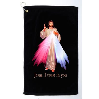 Divine Mercy Jesus I Trust In You Golf Towel