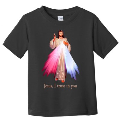 Divine Mercy Jesus I Trust In You Toddler T-Shirt