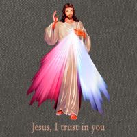 Divine Mercy Jesus I Trust In You Cotton Canvas Backpack