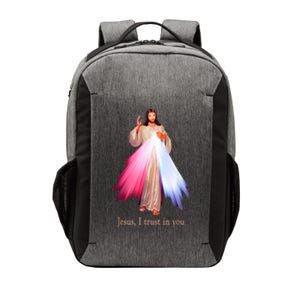 Divine Mercy Jesus I Trust In You Vector Backpack