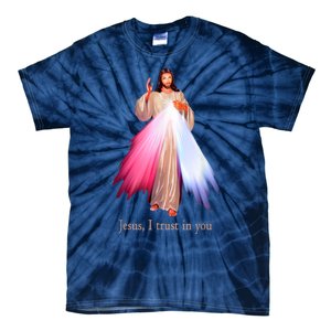 Divine Mercy Jesus I Trust In You Tie-Dye T-Shirt