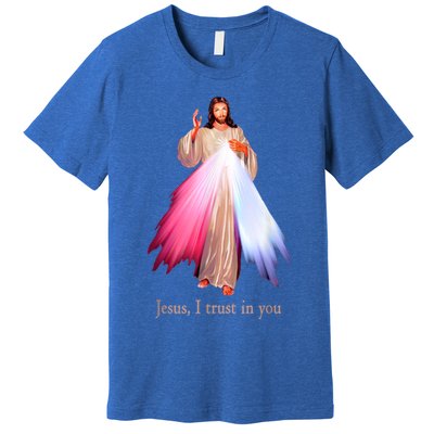 Divine Mercy Jesus I Trust In You Premium T-Shirt