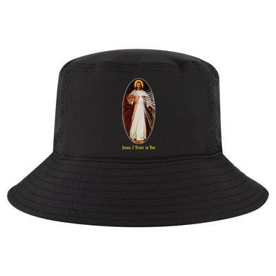 Divine Mercy Jesus I Trust In You (2) Cool Comfort Performance Bucket Hat
