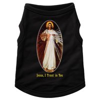 Divine Mercy Jesus I Trust In You (2) Doggie Tank
