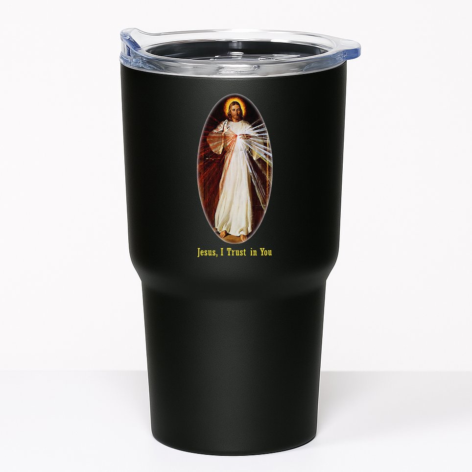 Divine Mercy Jesus I Trust In You (2) Tumbler