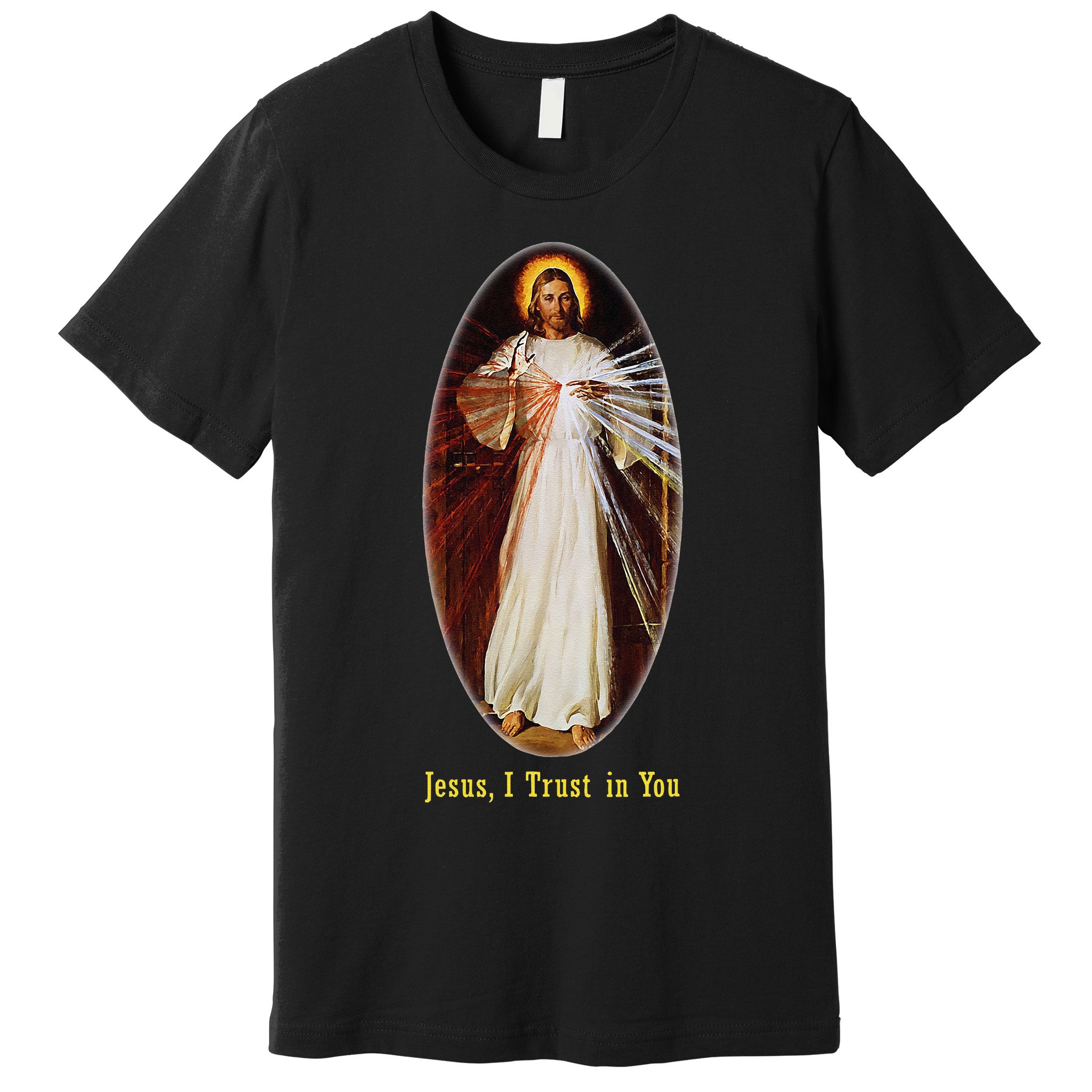 Divine Mercy Jesus I Trust In You (2) Premium T-Shirt