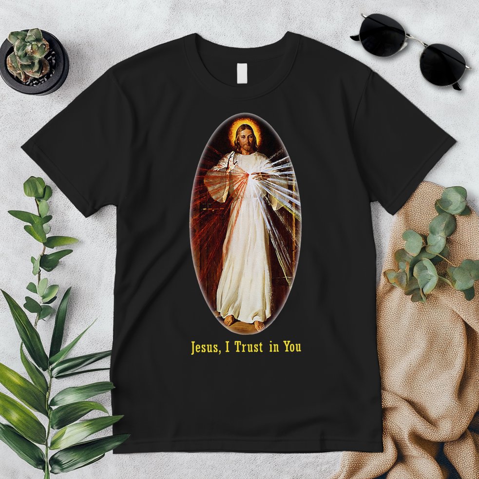 Divine Mercy Jesus I Trust In You (2) Premium T-Shirt