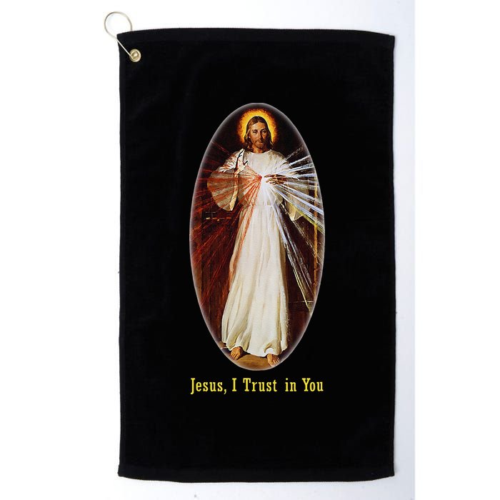 Divine Mercy Jesus I Trust In You (2) Golf Towel