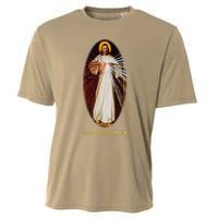 Divine Mercy Jesus I Trust In You (2) Cooling Performance Crew T-Shirt