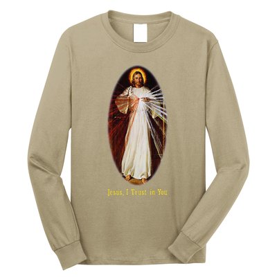 Divine Mercy Jesus I Trust In You (2) Long Sleeve Shirt