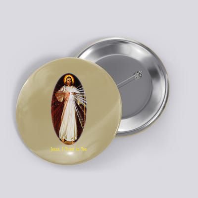 Divine Mercy Jesus I Trust In You (2) Button