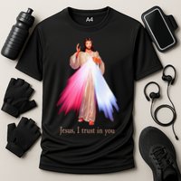 Divine Mercy Jesus I Trust In You Cooling Performance Crew T-Shirt