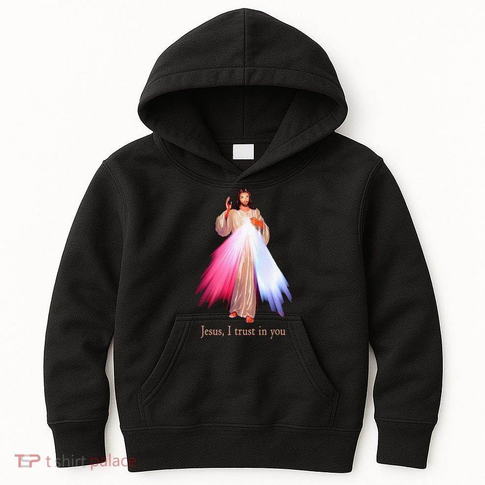 Divine Mercy Jesus I Trust In You Kids Hoodie