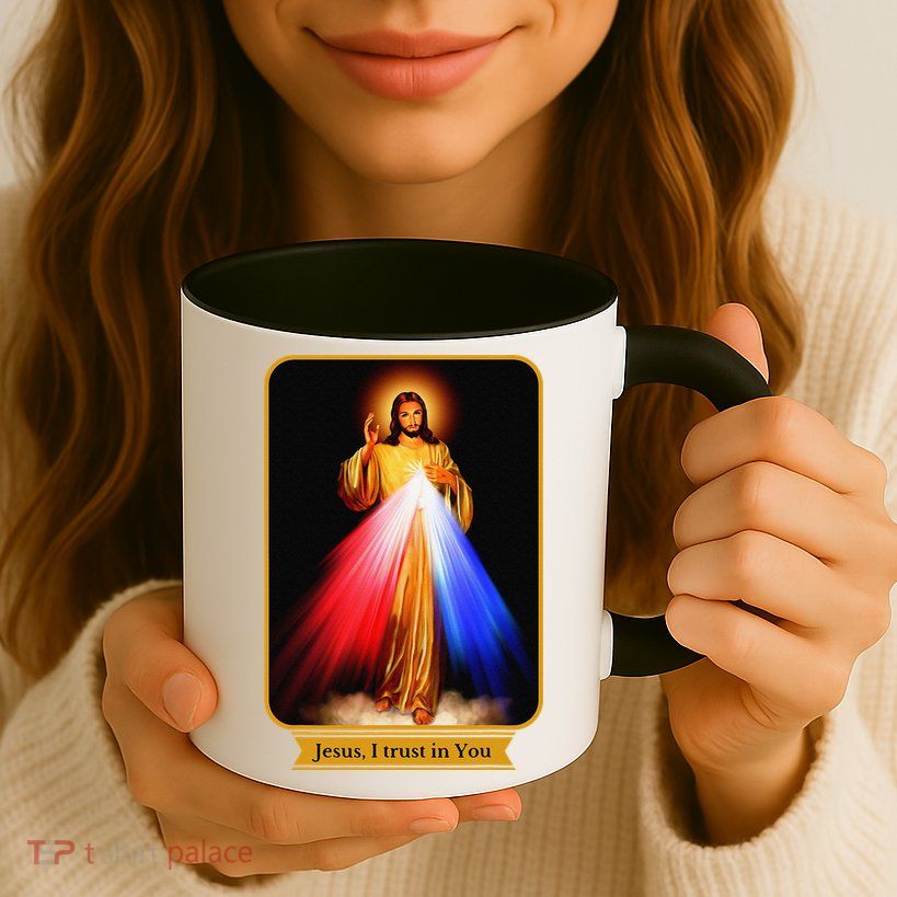Divine Mercy Jesus I Trust In You Catholic Mug